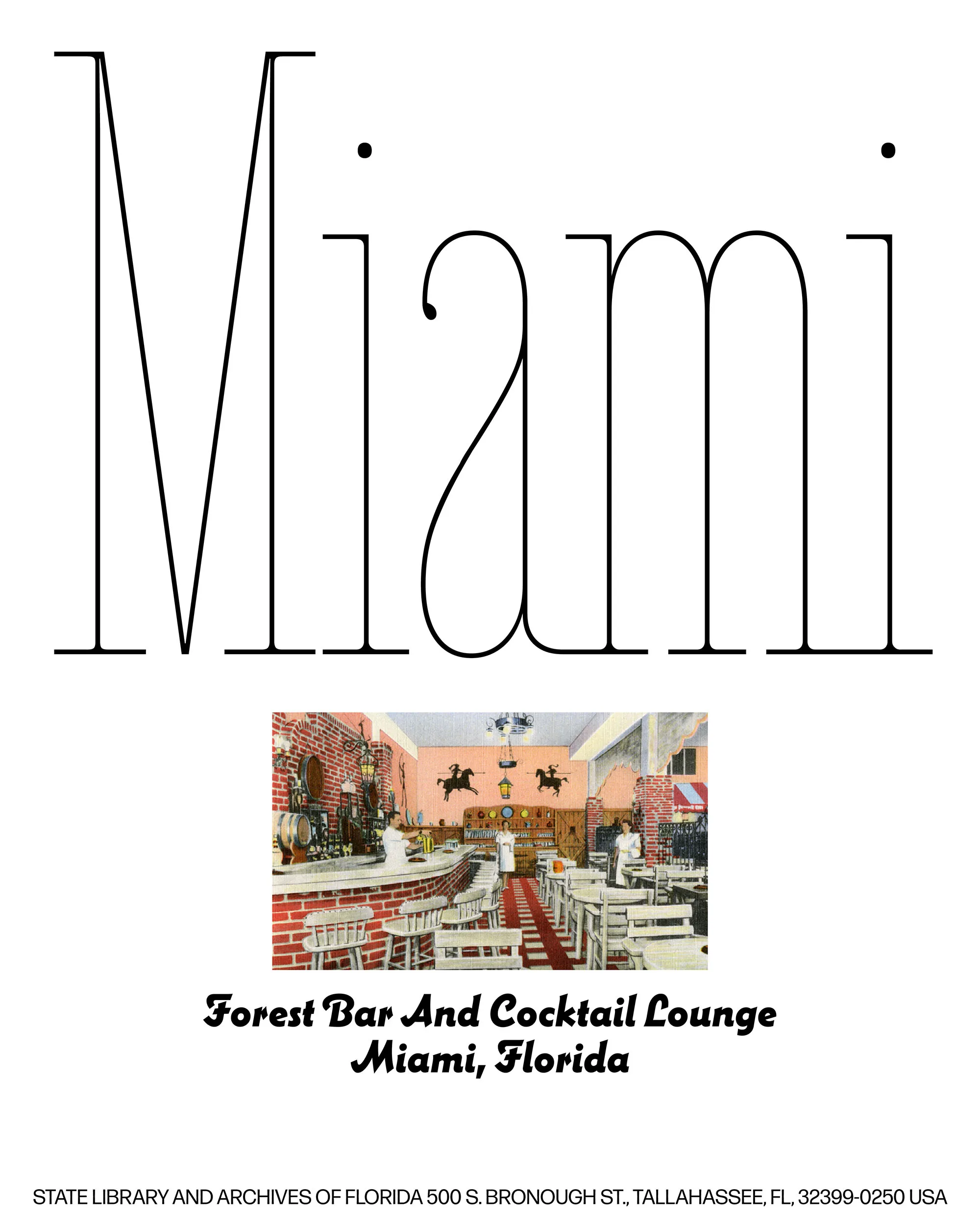 Miami; Forest Bar and Cocktail Lounge Miami Florida